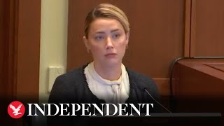 Watch again Amber Heard’s second day of testimony in Johnny Depps defamation trial [upl. by Fernas147]