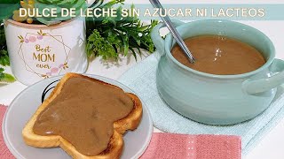 DULCE DE LECHE SIN LECHE NI AZÚCAR CAJETA VEGANA [upl. by Ltney]