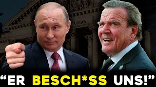 💥Gerhard Schröder sagte UNVORSTELLBARE DINGE über Putin💥 [upl. by Arbba]