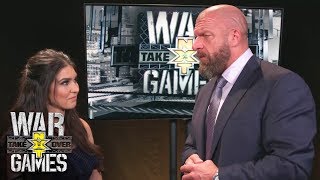 Triple H says WarGames Match was taken to the next level Exclusive Nov 18 2017 [upl. by Suiravaj]