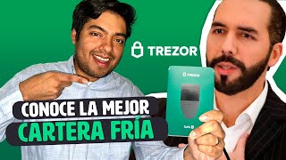 TUTORIAL Como usar la TREZOR Cartera Fria para tus Cryptos Paso a Paso [upl. by Adoh]