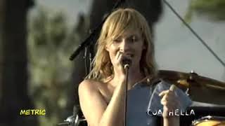 Metric  Dead Disco  Live Coachella Live Music Video [upl. by Burnie338]