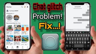 How to fix the chat glitch on Roblox  roblox chat not working in mobile 2024 [upl. by Colner]