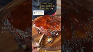 La Ricetta delle COSTINE in salsa BBQ che non sapevi di volere🤯 risultato CLAMOROSO shorts [upl. by Yevad309]