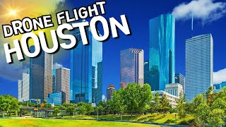 Houston Texas USA 🚀  Aerial Marvels in 4K Drone Footage [upl. by Elery]