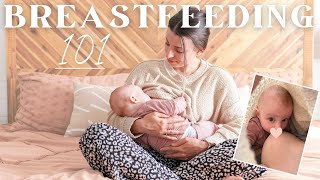 BREASTFEEDING 101  Everything You Need To Know [upl. by Hasty]