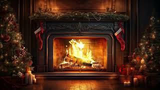 A Warm Fire This Winter Christmas  Helps Sleep Instantly  Fireplace Burning [upl. by Crista816]