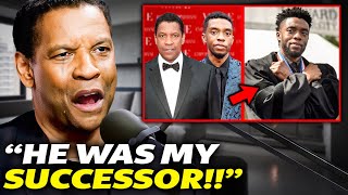 Denzel Washington Speaks On The Tragic D3ATH of Chadwick Boseman [upl. by Sorcim]