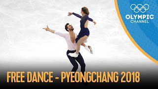 Figure Skating  Ice Dancing  Free Dance  PyeongChang 2018 Replays [upl. by Grata156]