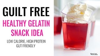 How To Make Homemade Gelatin Cups  Healthy Snack Idea [upl. by Hyps]