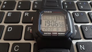 RELOJ CASIO W800HEL MAS EQUILIBRADO [upl. by Alan968]