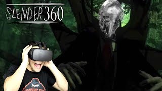 FACING SLENDERMAN IN VIRTUAL REALITY  Slenderman 360 Oculus Rift [upl. by Cohn]