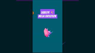 Sableye ✨Mega Evolutionpokemongo megaevolution megasableye pokemongomegaraid pokemongoshorts [upl. by Adleremse]