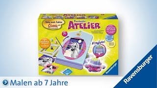 Ravensburger Malen nach Zahlen Fantastic Atelier [upl. by Lalaj]