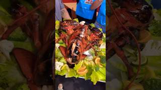 seafood lobstering lobster foodie orangelobster food [upl. by Ravel]