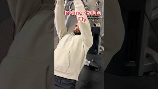 HOW TO Incline Cable Fly gymshorts chestworkout [upl. by Eugen551]