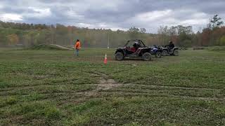 Polaris sportsman 850 vs rzr 1000 drag race [upl. by Laverne]