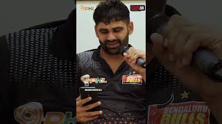 Pardeep narwal first point in pkl history kabaddi trending viralvideos kabadditournament [upl. by Aicilla]