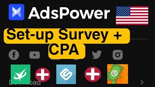 Adspower Setup For Survey CPA how to set up adspower perfectly 2023 best antidetect browser [upl. by Oiziruam]