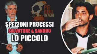 SalvatoreSandro Lo Piccolo Spezzoni Processi [upl. by Ecile]