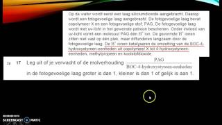 Polymeren maken de chip vwo scheikunde examen 2017I 1520 [upl. by Adah]