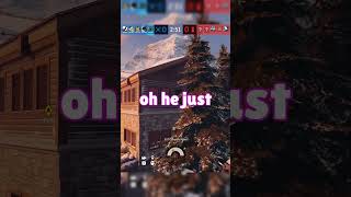 HES NOT CASTLING ME rainbowsixsiege funny gaming clips r6 [upl. by Pich]