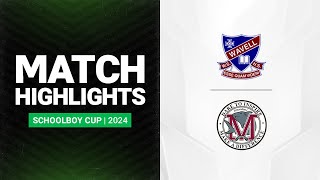 Langer Trophy 2024  Wavell SHS v Marsden SHS  Match Highlights  Round 2 [upl. by Enahpad590]