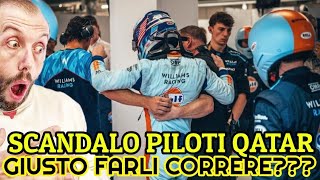 F1 2023 GP QATAR 🇶🇦 SCANDALO PILOTI GIUSTO FARLI CORRERE 🤔 [upl. by Aihseym]