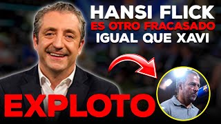 EL CHIRINGUITO CARGA CONTRA EL BARÇA Y HANSI FLICK • LOS CULÉS NO DEBERÍAN CONSUMIR ESTA ABERRACIÓN [upl. by Schach]