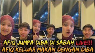 AFIQ MAKANMAKAN BERSAMA DIBA DI SABAH ‼️ [upl. by Ydissak305]