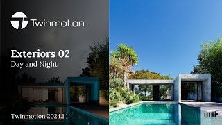 Twinmotion  Exterior Render Tutorial 04  Path Tracer [upl. by Elleuqar]