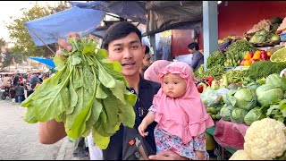 DILUAR DUGAAN HARGA SAYUR DI INDIA SERBA NAIK MENJELANG RAMADHANBORONG” SEMUA SAYUR BARENG ISTRI🥰 [upl. by Leunam41]