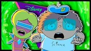 LA COPIA DE RICK AND MORTY de Disney El Gusano del Futuro [upl. by Saltsman]