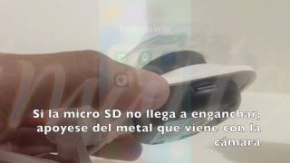 Agregar y configurar Micro SD a SRICAM [upl. by Agrippina]