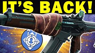 One of the most Powerful Weapons in Destiny 2 History is Back [upl. by Adnilrev261]