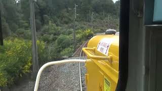 RAILWAY ADVENTURES  GVR Dc 4818 CAB RIDE RAURIMU SPIRAL TO OHAKUNE [upl. by Johst788]