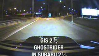 GIS  The Ghostrider in Subaru 12 from the DVD quotBack To Basicsquot [upl. by Nossyla]