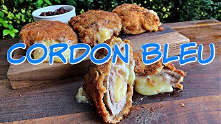 CORDON BLEU  Gefüllte Kalbsschnitzel mit extra Käse [upl. by Nathanael]