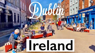 Dublin Ireland September 2024 4K Summer walking tour of Dublin City centre UHD 60FPS [upl. by Etirugram]