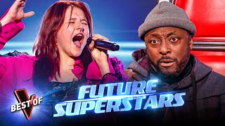 FUTURE SUPERSTARS Shock the Coaches in the Blind Auditions of The Voice 2024 [upl. by Assilla]