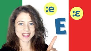 Vowel quotEquot in Italian OPEN or CLOSE Sound ITALIAN PRONUNCIATION [upl. by Torbart]