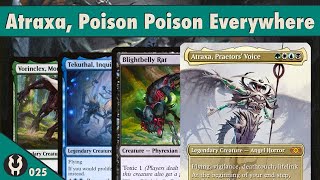 The Best Atraxa Praetors Voice Poison Deck [upl. by Saihtam]