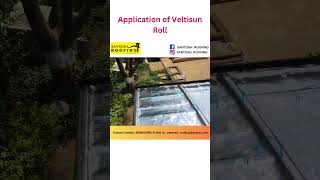 Application of Veltisun Roll  Call us on 9604629995 home waterproofing [upl. by Severson]