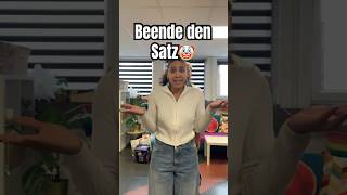 Beende den Satz😹 shorts challenge viral [upl. by Nnairb180]