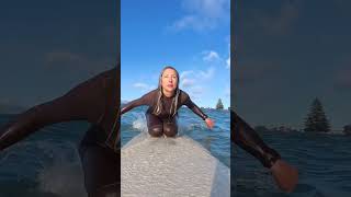 Longboard Surfing with Insta360 X4 insta360 surfing actioncamera surf longboard [upl. by Ahset]