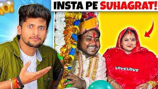 INSTAGRAM REEL KI VIRAL SHADI  RAJAT PAWAR [upl. by Retsof]