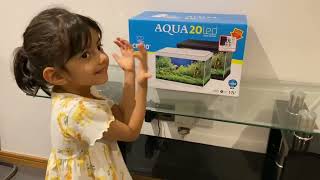 Setting Up Ciano Aqua 20 17L Aquarium [upl. by Civ691]