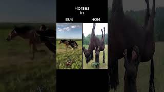 Horses In EU4 VS Horses In HOI4 [upl. by Alger934]