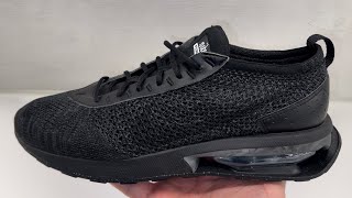 Nike Air Max Flyknit Racer Next Nature Black Shoes [upl. by Baryram]