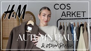 NEW IN AUTUMN HAUL HampM ARKET COS ZARA amp SEZANE Katie Peake [upl. by Ahsert606]